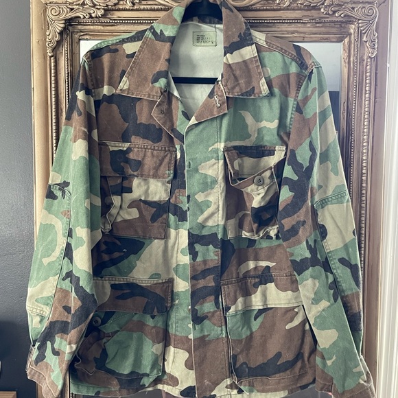 Vintage Army/Military Camouflage Jacket - Picture 8 of 8